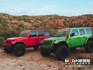 Jeep Wrangler JL Curved Bumper Mount - Powder Coat